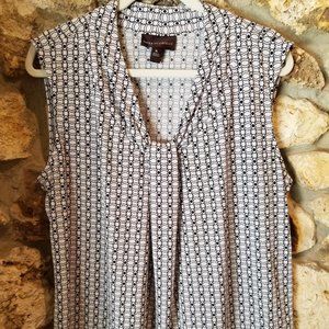 EUC Dana Buchman sleeveless top (XL)